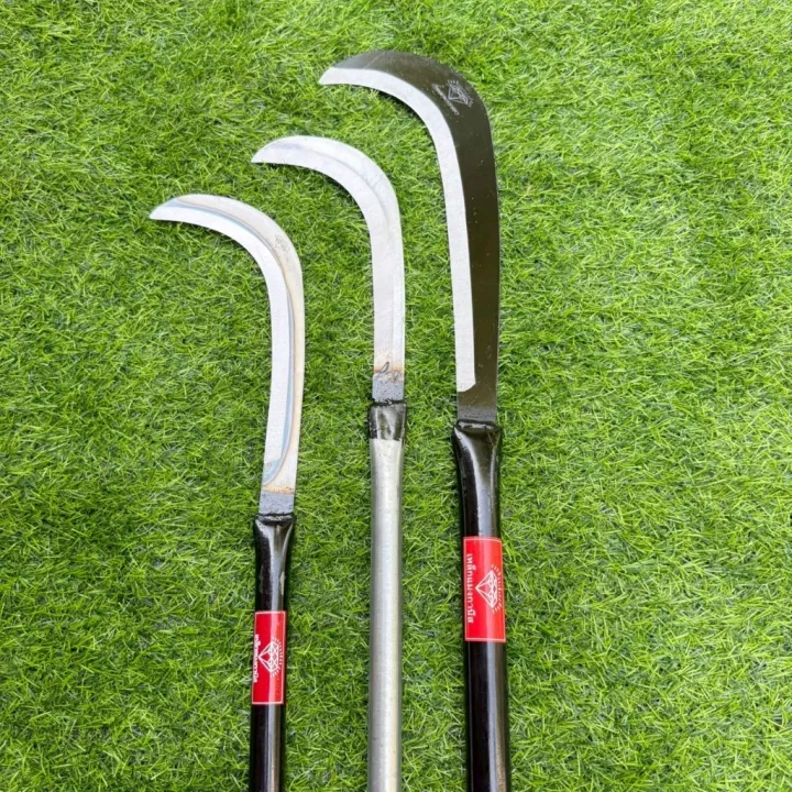 มีดพร้า ตราเพชร เหล็กแมงกานิส SK5 คมกริบสำหรับงานสวน