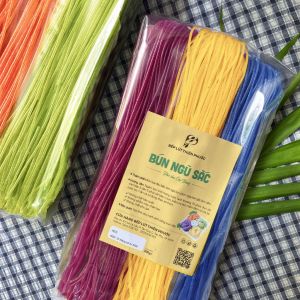 Bún Ngũ Sắc Ăn Kiêng Giảm Cân EAT CLEAN Cao Cấp - Bún Ngô Bún Cẩm Bún Chùm Ngây Bún Gấc Bún Đậu Biếc