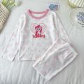 [My Little Pony] Genuine Children's Pajamas Long-Sleeved Lycra Cotton Loungewear Girls Cute Sweet 2025 New Style. 