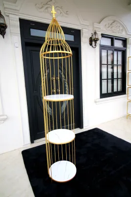 Rak Sangkar Burung Minimalis Aquilla | Minimalis Rak Susun Rak Shabby Rak Besi Dekorasi Rak Mulfungsi