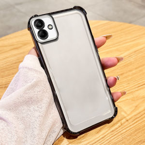 YBD Phone Case for Samsung Galaxy A06 A03 A04 A05 A04E F04 M04 A042F Transparent All Inclusive Soft Shell High-end Sensation with Four Corner Anti Fall