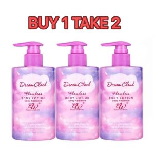 HCS(BUY 1 TAKE 2) DW Dream Cloud Flawless Dew Radiance Whitening Hand And Body Lotion 300ml