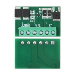 ไฟถนนพลังงานแสงอาทิตย์ DC 6-45V แผงวงจรควบคุมไฟ LED อัตโนมัติเต็มรูปแบบบอร์ดคอนโทรลขับไฟแสงอาทิตย์
