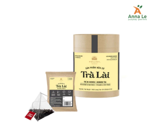 Trà lài túi lọc tam giác (Jasmine Tea pyramid bag) #FOLLIET
