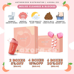 [🍑 INSTOCK] MOLIEE Cleansee & Blockee Ultimate Gut Cleanser Block Fats Detox