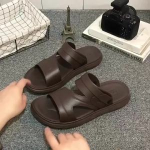 Plus Size Dad Shoes Leather Slipper Mens 45 Non Slip Extra Large Big Feet 46 Size 47 plus Size Abrasion Resistant Sandals 48 Waterproof Summer