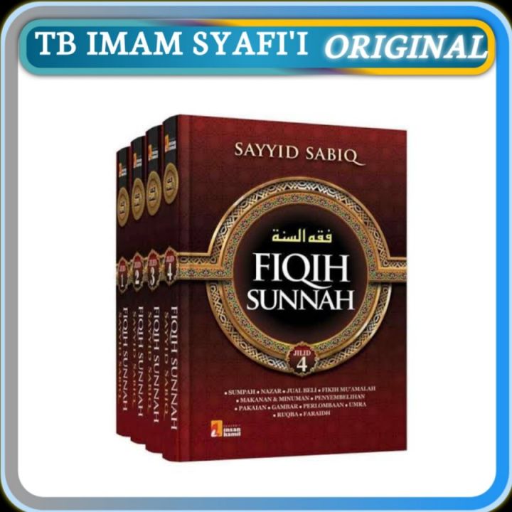 Buku Fiqih Sunnah Sayyid Sabiq Set 4 Jilid INSAN KAMIL | Lazada Indonesia