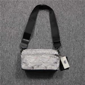 Men Sling Bag Fashion Camouflage Leather Formal Shoulder Messenger Bag