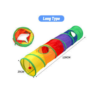 Pet Toy Cat Toy Pet Tunnel Dog Cat Tunnel Collapsible Practical Funny Toy Indoor Outdoor Toy