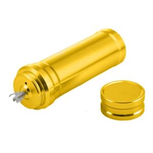 Portables Small Alcohols Burners Lamp Light weight Golden Alcohols Stove Lamp for Outdoor Camping Survival