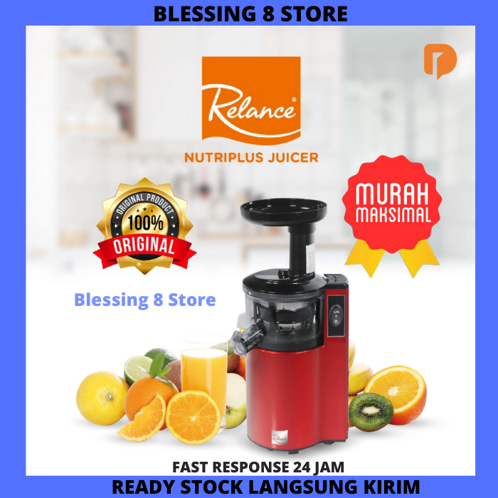 Relance Nutriplus Slow Juicer Praktis Original Asli Termurah