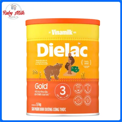 Sữa bột Dielac Alpha Gold 3 - lon 1.4kg (cho trẻ từ 1 - 2 tuổi)