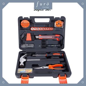 🇸🇬 [New Product Sale]108pcs All That You Need Tool Kit Set Tools - Screwdriver Socket Hammer Wrench Ratchet