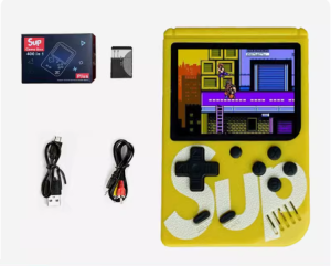 《 𝟮 𝗣𝗟𝗔𝗬𝗘𝗥 》 400 Games Retro Portable Video Games Classic Console Double Remote Control Gameboy TV Mario Pemainan 游戏机