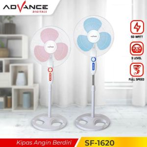 Advance SF1620 Kipas Angin Berdiri Standing Fan 16 inch Dengan Timer - FREE ONGKIR Jabodetabek