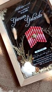 Bingkai Mahar Aesthetic elegan murah