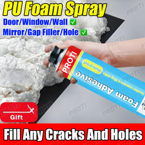 【BUY 1 TAKE 1】Foam spray sealan polyurethane foam spray 750ML Polyurethane PU Spray Expanding Foam Sealant high foaming volume