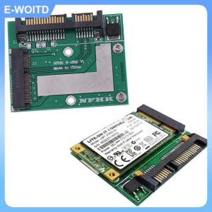 【E-WOITD】 mSATA SSD to 2.5 SATA 6.0 adapter converter card module board mini pcie ssd