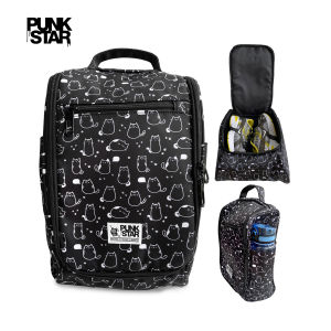 PINKSTAR Special Design  Fashion Organizer Space Savers  Cute Black Cats Large Shoe Boots Slipeer Bag