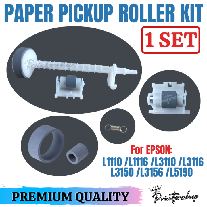 1 Set Paper Pickup Roller Kit For Epson L3110 L3116 L3115 L3118 L3119 L3150 L4158 L4160 Lazada Ph 7737