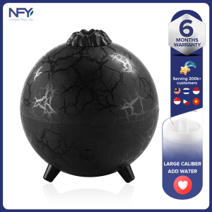 New 200ML USB Planet Aromatherapy Machine Seven Color Flame Crack Humidifier Small Home Fragrance Machine