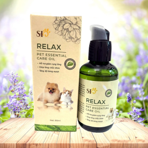 Tinh dầu dưỡng lông cho chó mèo Relax 80ml (mẫu mới) - Hara Pet Store