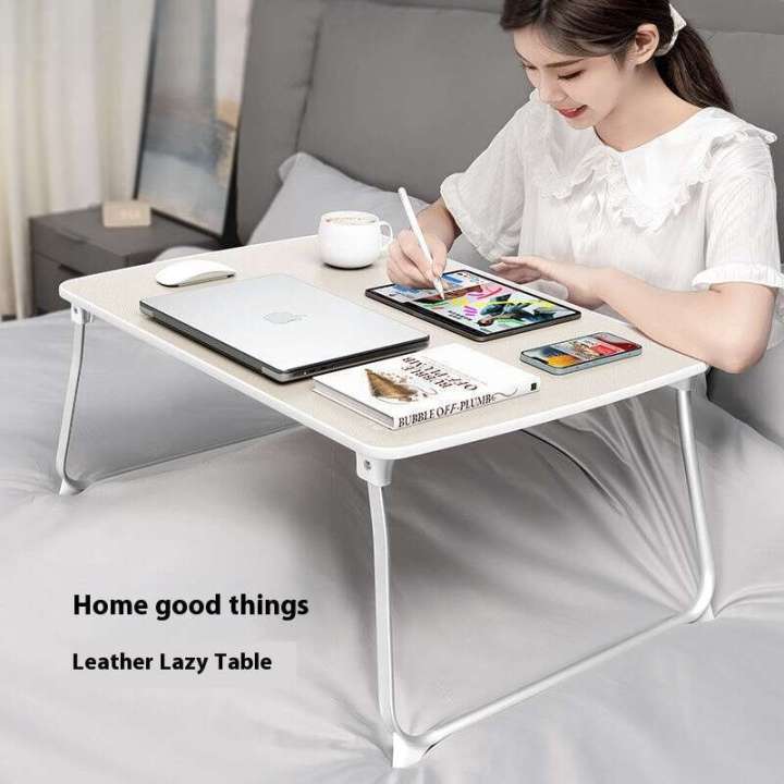 Foldable Bed Table Desk Laptop Study Drawing Dining Ergonomic Folding ...