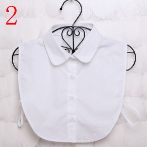 YH4F Fashion Vintage Blouse False Collar Detachable Clothes Accessories Lace