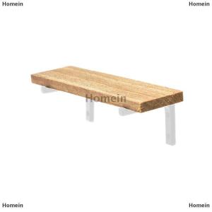 [COD] Homein 1:12 Dollhouse Miniature Wood Wall Shelf Hanging Storage Rack Dollhouse Furniture Decoration Toys Dolls House Accessories