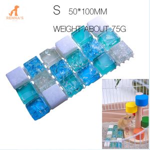 Rennas Hamsters Cooling Pad Hamsters Bed Toy Hamsters Cage For Hamsters Pet Mat Hamsters Accessories
