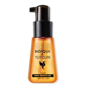 Yurizumi X Bioaqua Hair Smooth Oil / Hair Serum Vitamin Rambur Rusak & Kering jadi Lembut