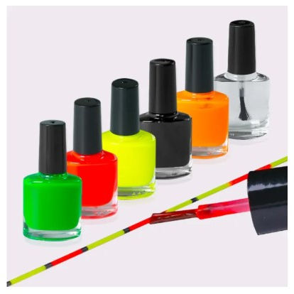 Sơn Dạ Quang dưới đèn UV, sơn Phao Câu Đài, Ty Phao, chai 5ml, sơn ...