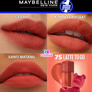 MAYBELLINE Superstay Teddy Tint 5 mL | Teddy Soft Matte | Lipstick Lipcream Lip Tint