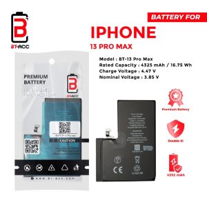 BT-ACC Baterai Batre Batrai For IP 13 Pro Max With 4352mAh