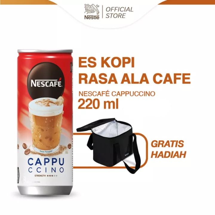 NESCAFE ALA CAFE Minuman Kopi Susu Kopi Instan Cappuccino 220ml