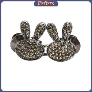 Fashion Rabbit Shape Tighten Waist Buckle Pins Waist Clip Adjustable Snap Detachable 1 Set