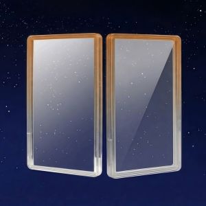 OKKFINE Full Wrap PSA 35PT Graded Cards Protector Transparent TPU Card Sleeve Box Exclusive Gradient Colors Card Protective Case Card Display