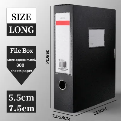 Long File Folder Organizer Document Organizer Bond Paper Organizer File Storage File Box 35.5*23.5CM