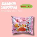 Korean Noodles Buldak Samyang Creamy Carbonara Cheese Buldak Spicy Carbonara flavour (1pack or 1 pc)(halal) stir fry. 