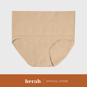 Herah Compression High Waist Panty (Single) - Cotton Feel Breathable Absorbent Plus Size