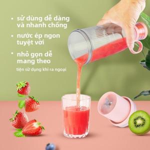 Máy Xay Sinh Tố Mini Juice 6 Lưỡi 420Ml Tiên Lợi