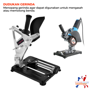 Dudukan Gerinda Tangan Stand Holde Angle Grinder Potong Gerinda Tangan