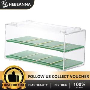 hebeanna Cars Diecast Storage Acrylic Dustproof Box 1:64 For Hot Wheels Transparent Display Box Car Model Toy Cabinet Rack