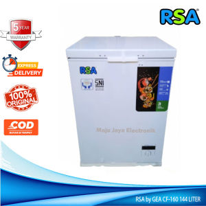CHEST FREEZER RSA By GEA CF 160 Cooler Box 144 Liter Low Watt