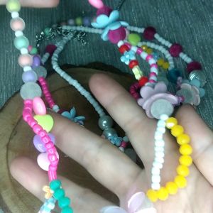 Choker Manik Necklace Beads Kalung Manik Lucu