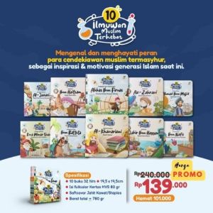 Buku sepuluh 10 ilmuwan Muslim Terhebat Hebat Ziyadbooks