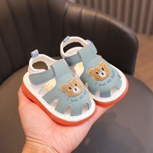 Dép SanDal Tập Đi Có Kèn Cho Bé Đế Mềm Nhẹ Êm Chân Chống Trơn TrượtGiày cho bé trai và bé gái giày tập đi cho bé 034