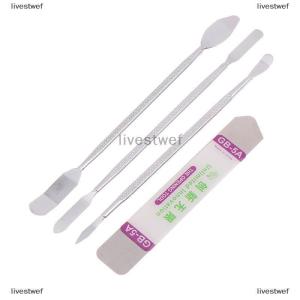 [COD] livestwef 7pcs Metal Spudger Kit Universal Cell Phone Repair Opening Tool Mobile Phone Disassemble Crowbar Steel Pry Phone Hand Tool Set