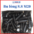 Bulong M20 cấp bền 8.8, bu lông lục giác M20, bu lông 8.8, đường kính 20mm, độ dài: 40-&gt;200mm. 