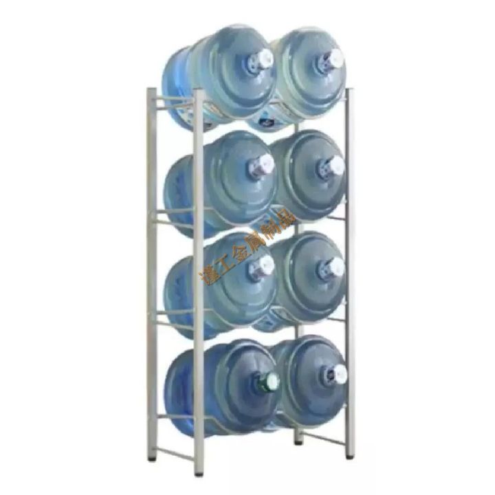 Double row pallets heavyduty 5 gallon holder 8 bottle water tank